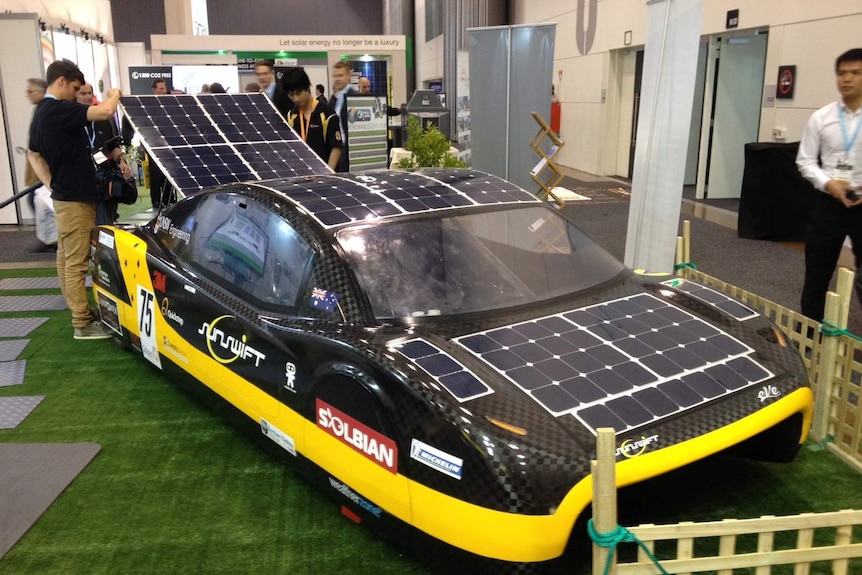 Sunswift solar vehicle