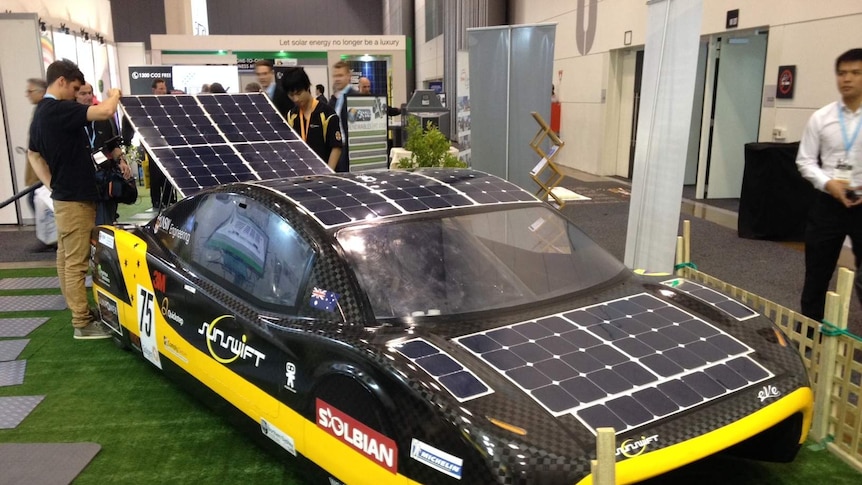 Sunswift solar vehicle