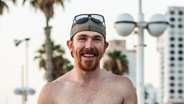 Andrew Drake is pictured smiling in Tel Aviv, Israel, in 2014.
