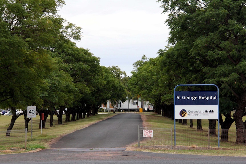 Entrance to the St George Hospital.