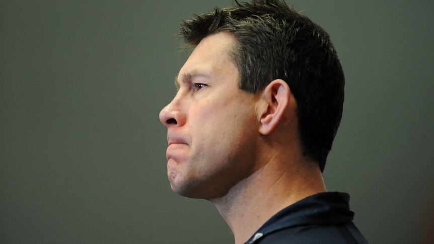 Ratten faces media questions