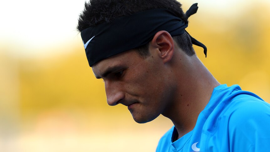 Tomic said he let the occasion get the better of him against Roddick.