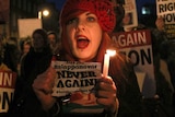 Demonstrators march against abortion laws in Dublin