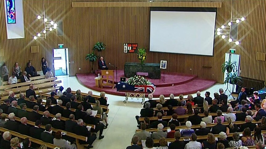Joan Child's funeral