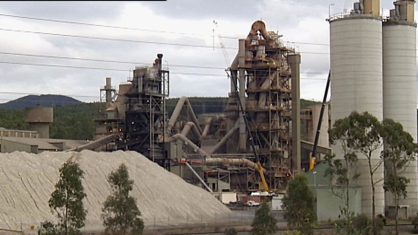 Cement Australia factory  at RailtonTasmania June 2008