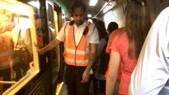 Passengers evacuated as train stalls in tunnel at Perth Underground station.