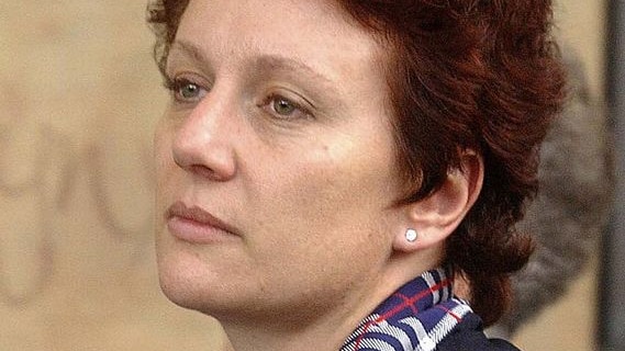 Kathleen Folbigg leaves the NSW Supreme Court on April 3, 2003.