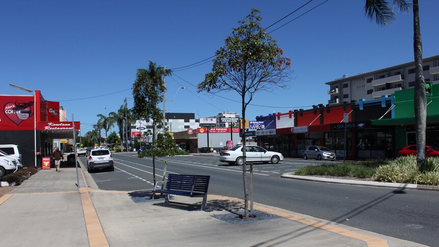 Victoria street in Mackay