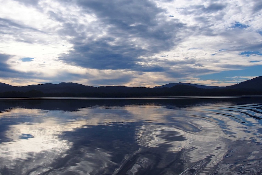 Early morning on the Gordon River in south-west Tasmania.