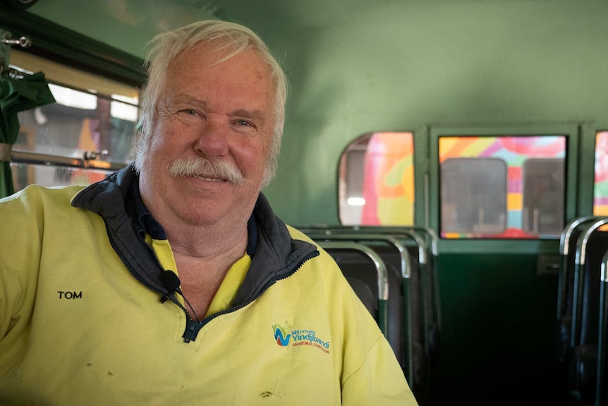 Tom Curtis, President of the Bus Preservation Society.