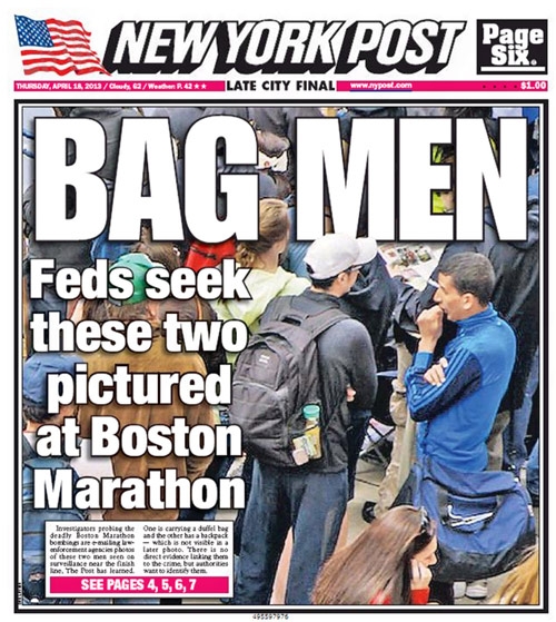 New York Post front page