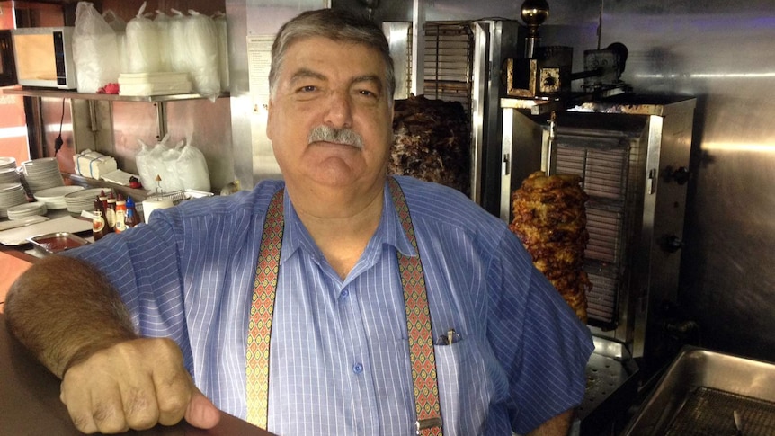 Surry Hills kebab shop owner Abdul Ghazel