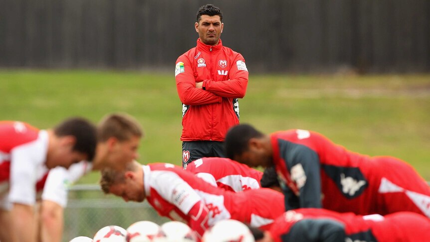 Aloisi watches over Heart training