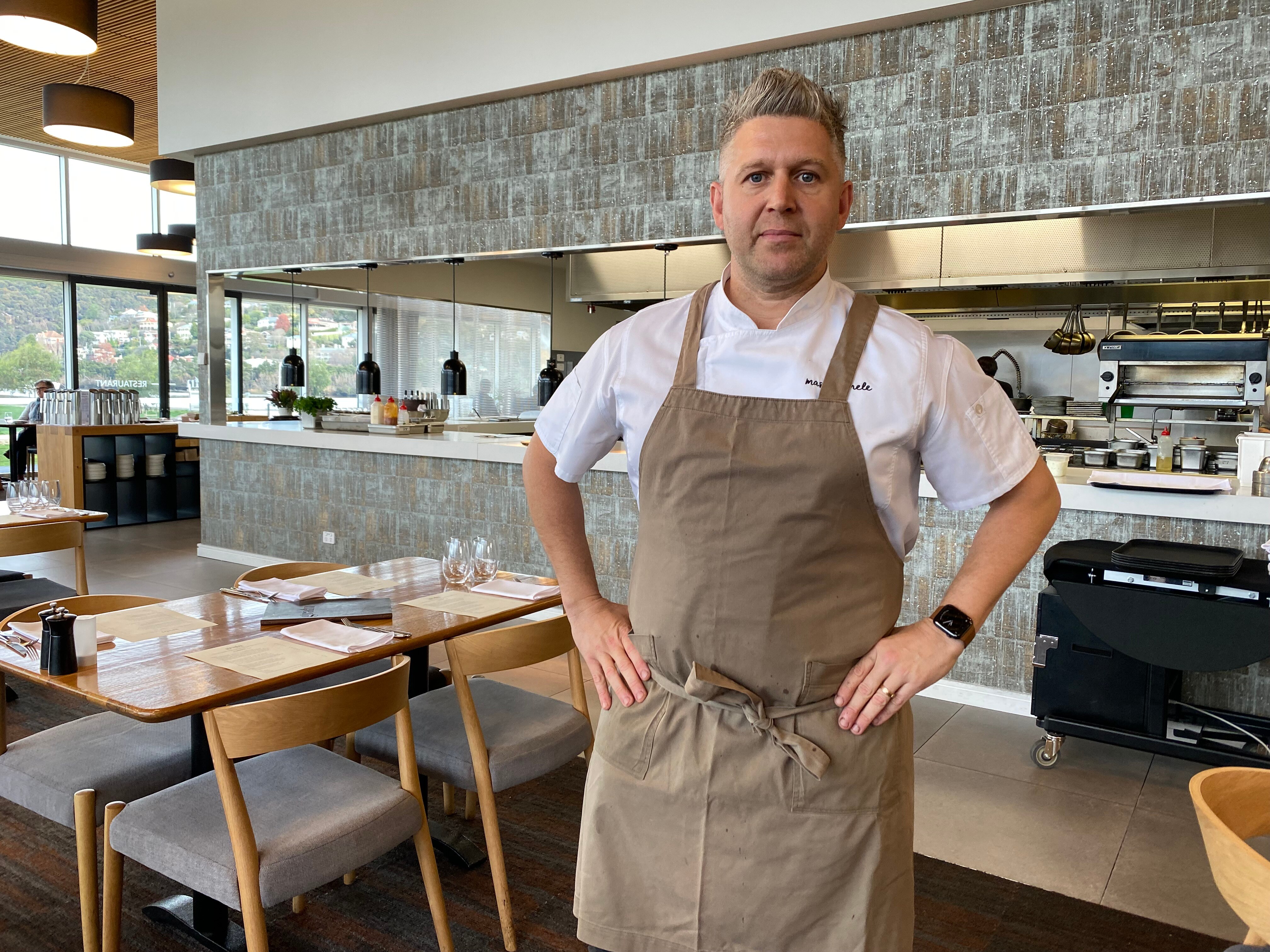 Launceston restauranteur Massimo Mele. June 2021