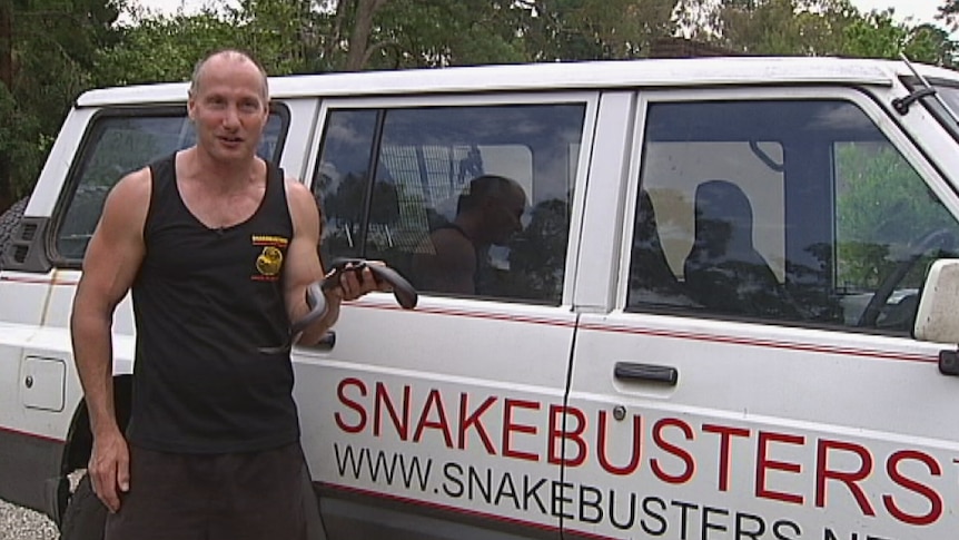 Raymond Hoser has dubbed himself the 'snake man'.