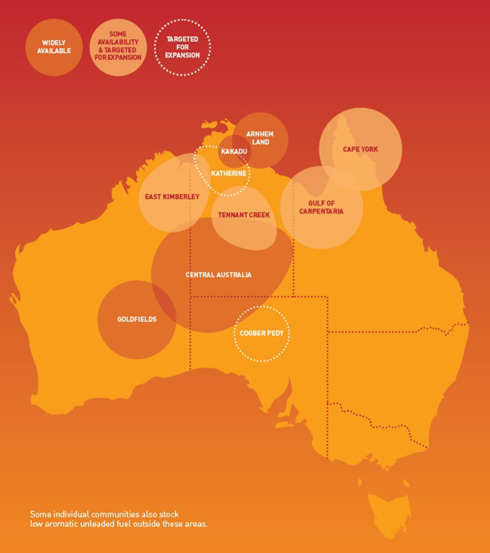 Low aromatic unleaded fuel rollout for Australia