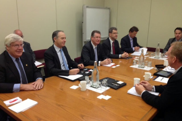 Denis Napthine meets Geelong industry leaders