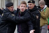 Belarus police detain journalist Raman Pratasevich