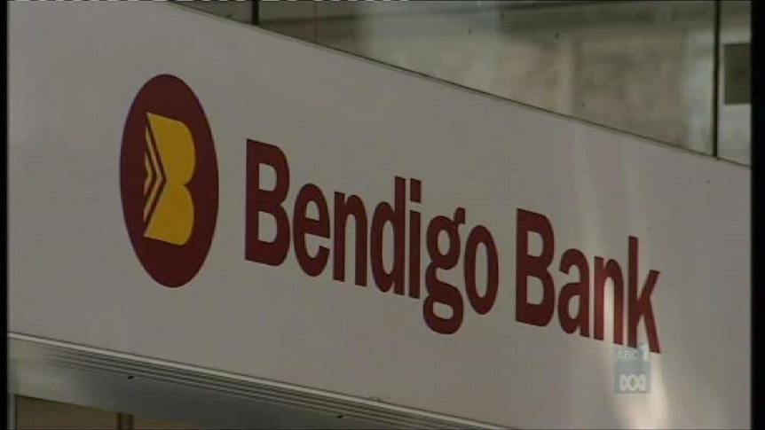 Bendigo Bank sign outside branch
