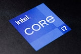 Intel logo.
