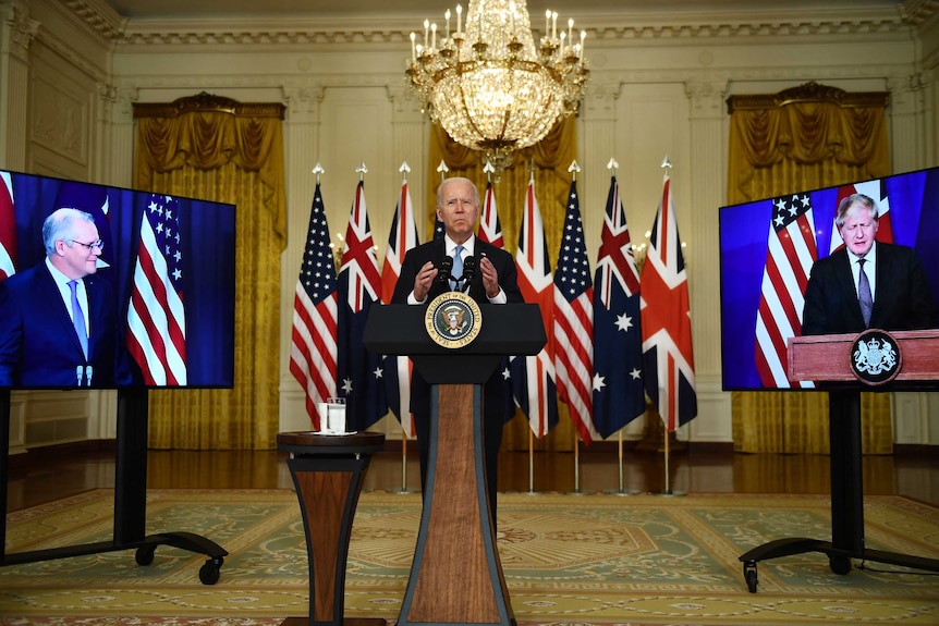 Australia, US and the UK announce the AUKUS agreement