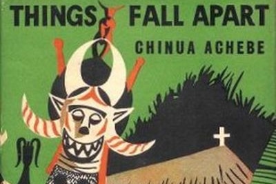 First edition cover of  Things Fall Apart by Chinua Achebe