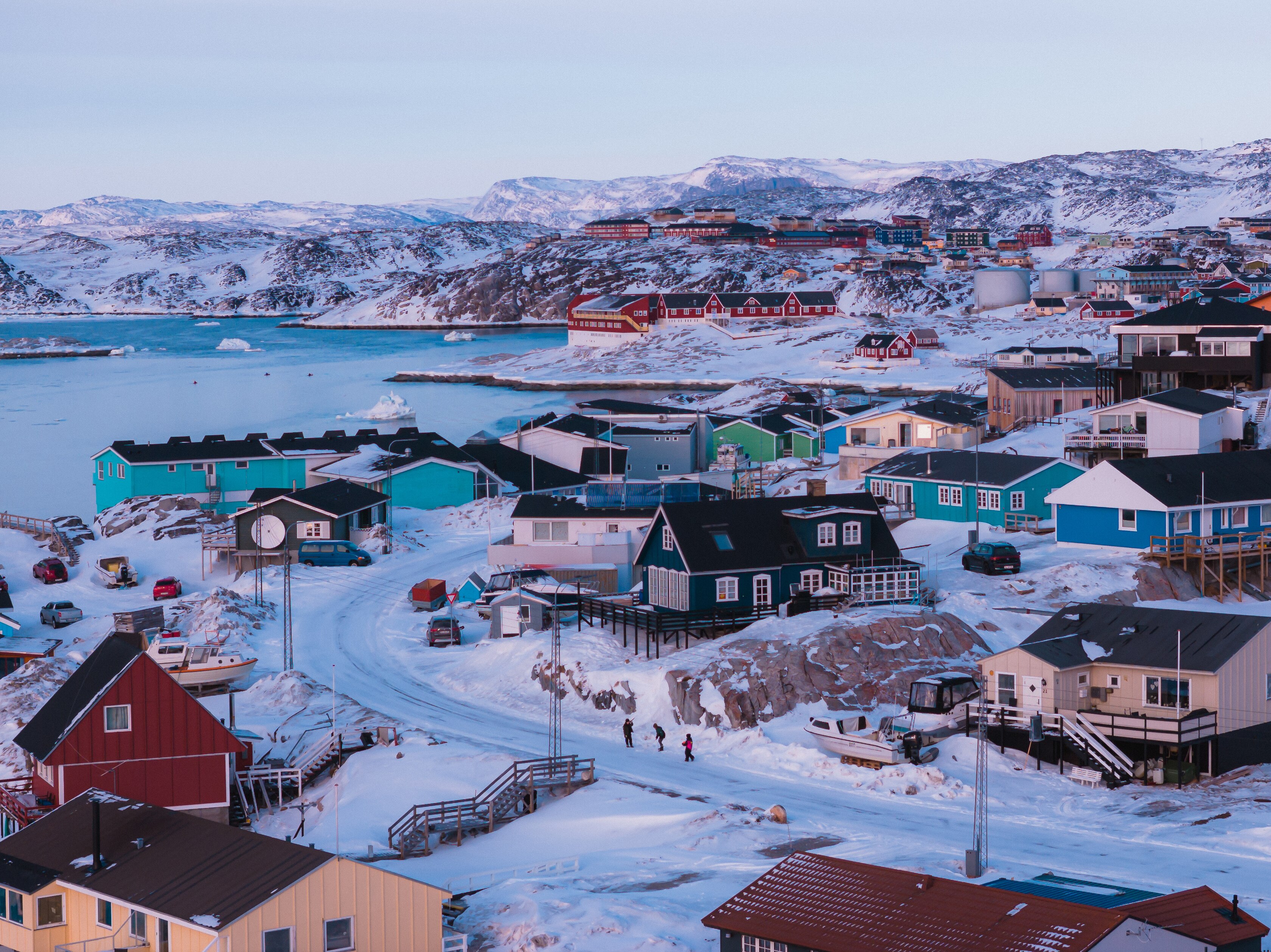 A street in Greenland.