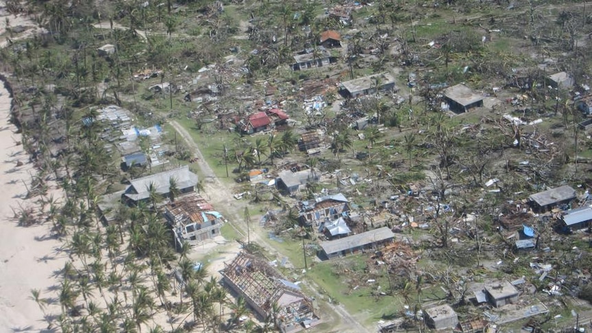 Aerial view of Ulithi