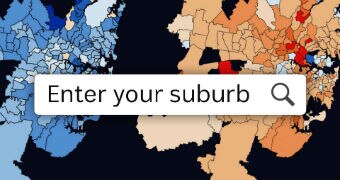 A map shows metropolitan regions with colours used to highlight different districts.