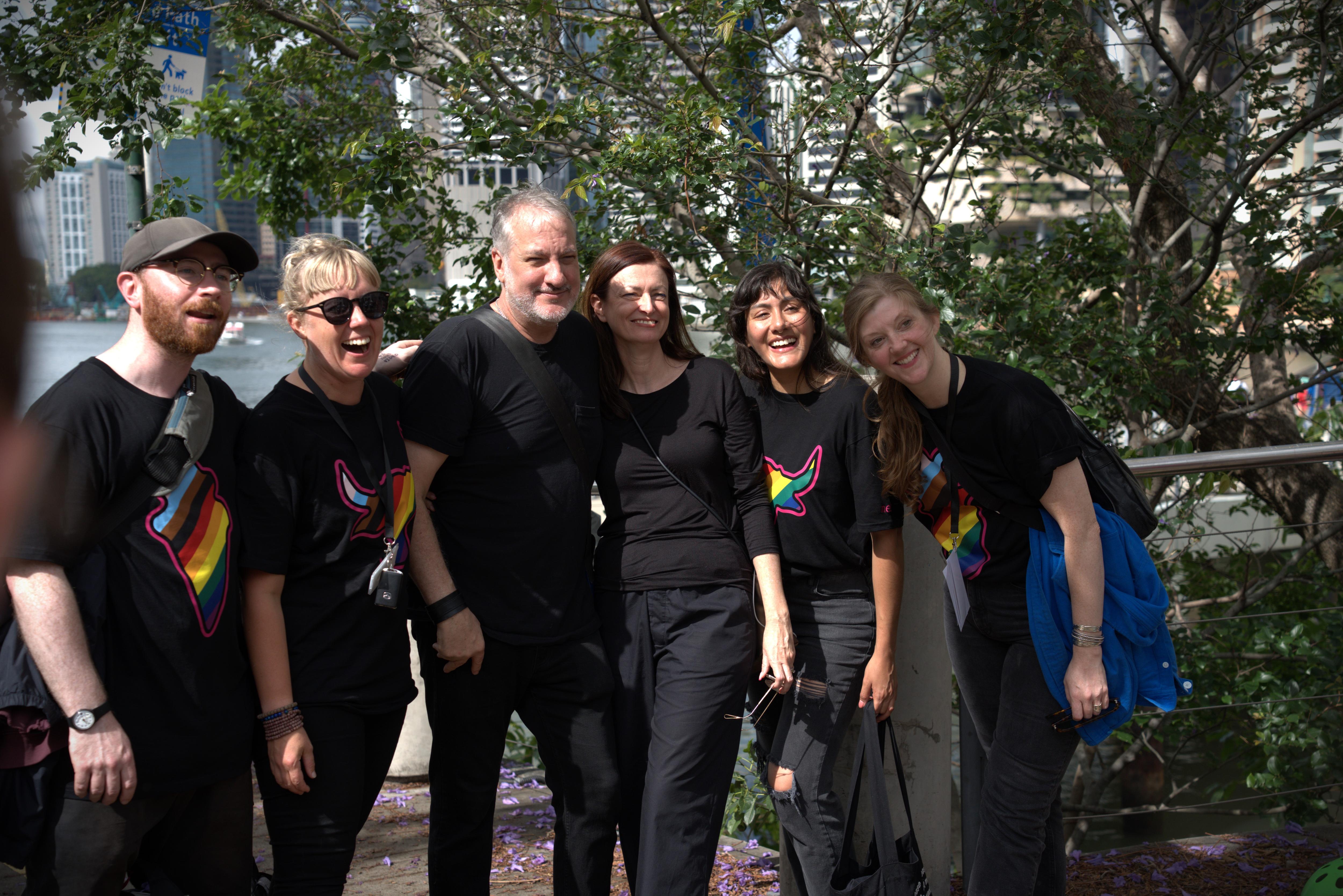 Thousands of naked people descend on Brisbane