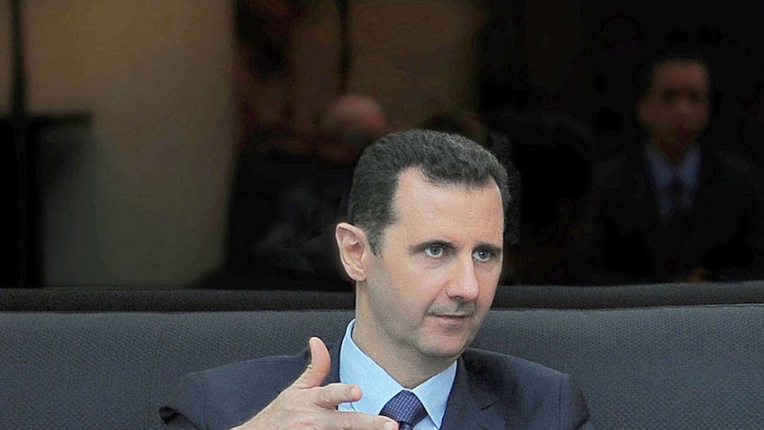 Bashar al-Assad speaks to Russian newspaper