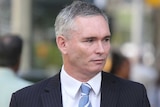 Craig Thomson arrives at Melbourne's County Court,