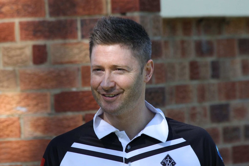 Michael Clarke in Western Sydney colours