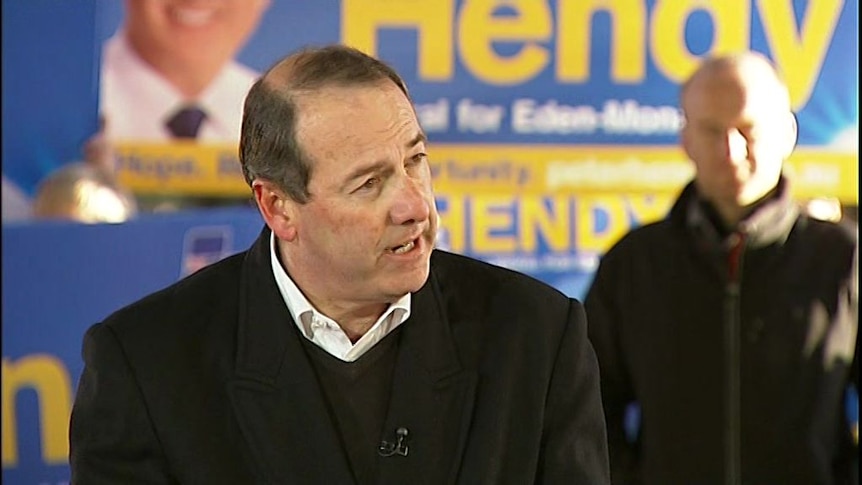 Peter Hendy, Federal Member for Eden-Monaro