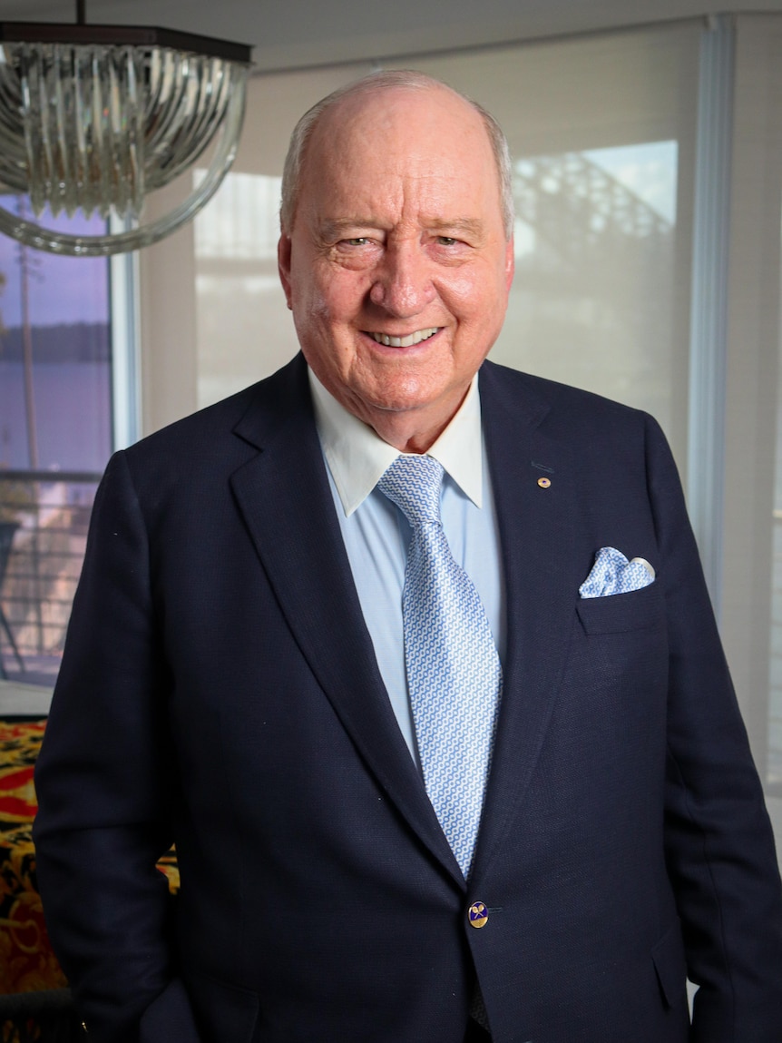 Alan Jones at his apartment