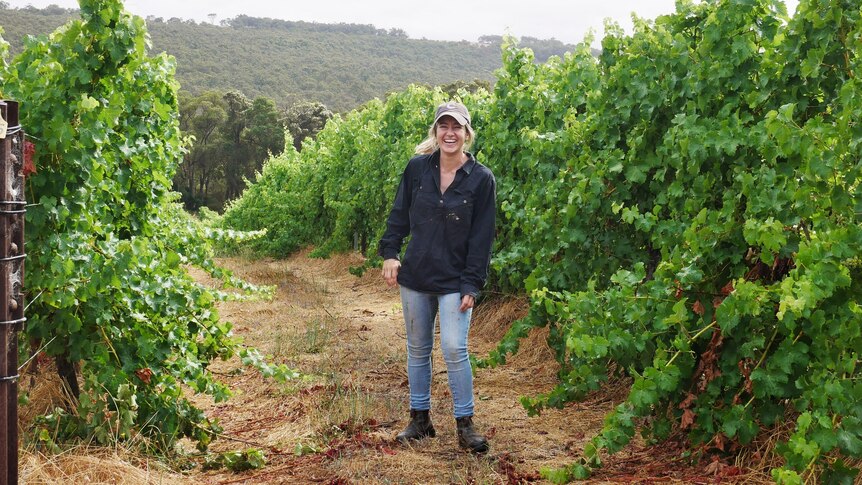 Laura is working hard to 'prove them wrong' after taking over the family vineyard