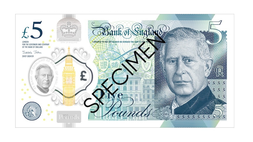 Bank of England unveils first pound notes featuring King Charles