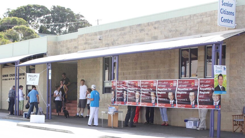 Albany polling centre