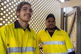 Goldfields Land and Sea Council rangers Neil and Jayden Donaldson.