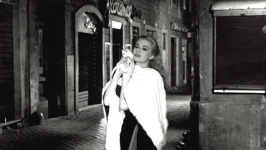 Anita Ekberg in Federico Fellini's 1960 classic La Dolce Vita