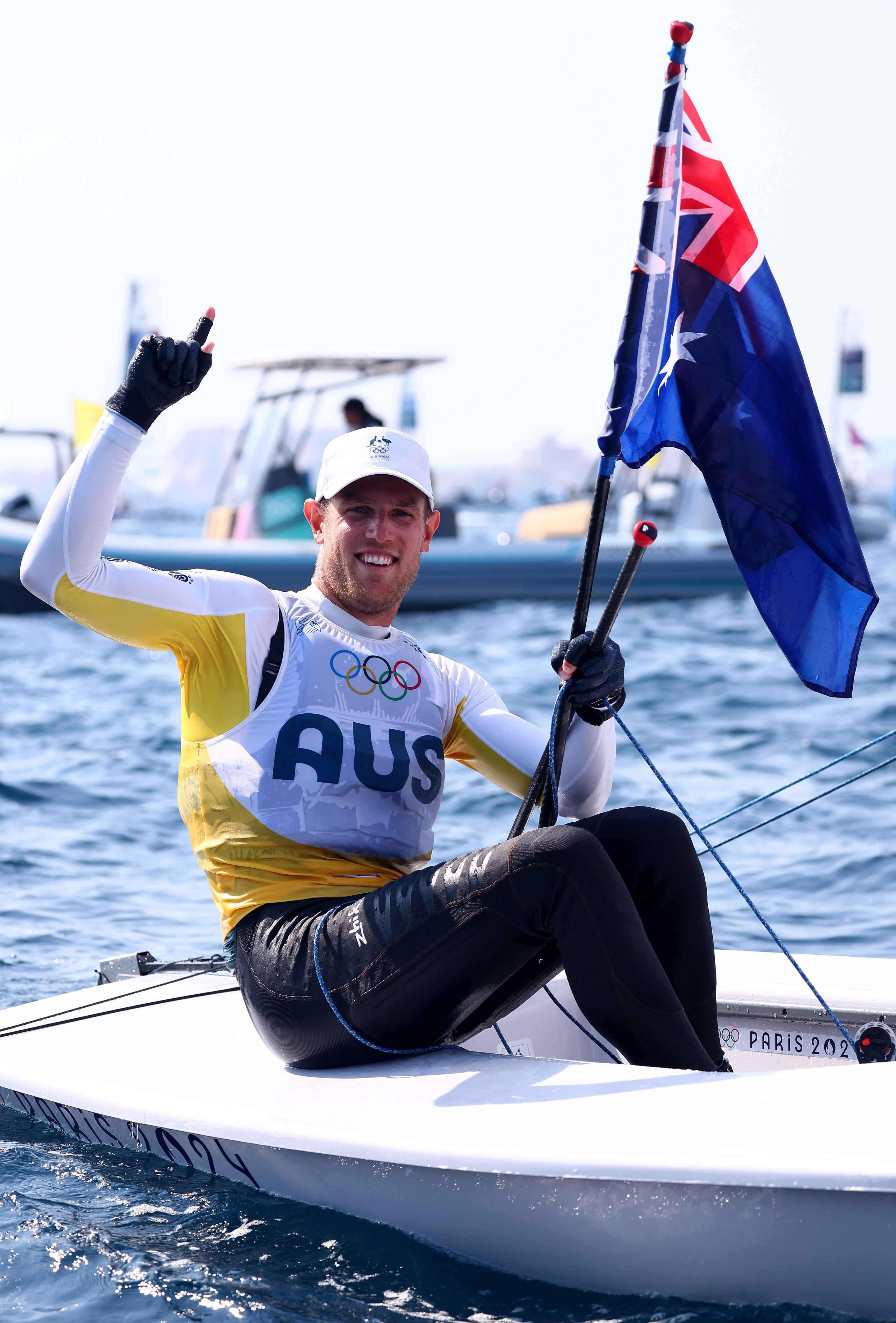 Australian Sailor Matt Wearn Wins Gold At Paris Olympics In Men's ...