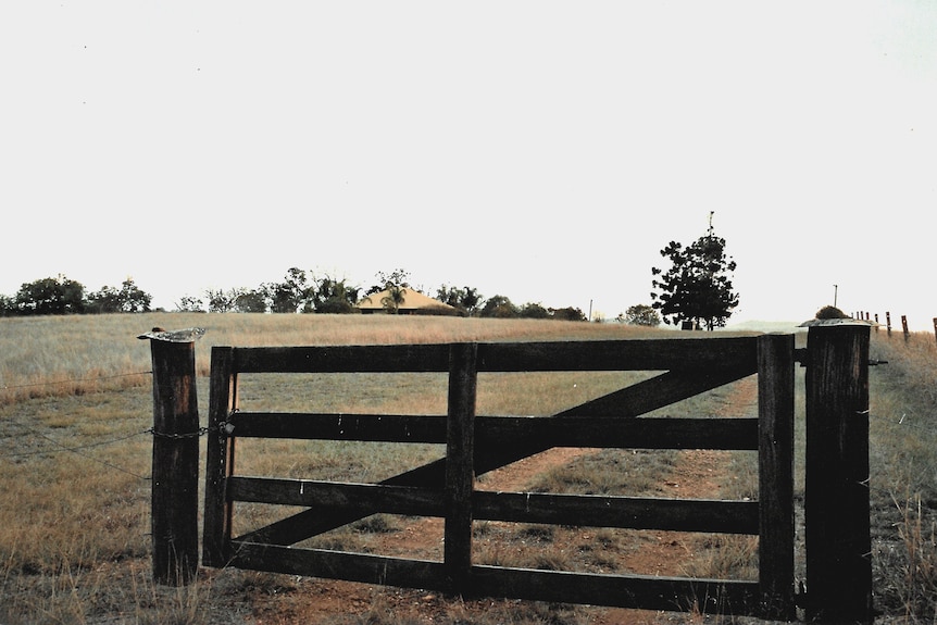 Front gate of Arthur Thomson's property