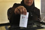 Egyptian woman votes in presidential election