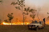 Every year the Mimal rangers carry out controlled burns in the cool part of the Dry Season.