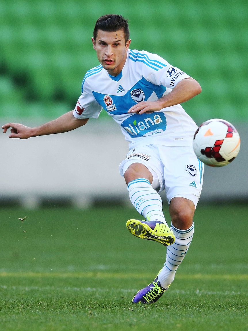 Melbourne Victory's Kosta Barbarouses