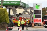 Ireland service station blast aftermath
