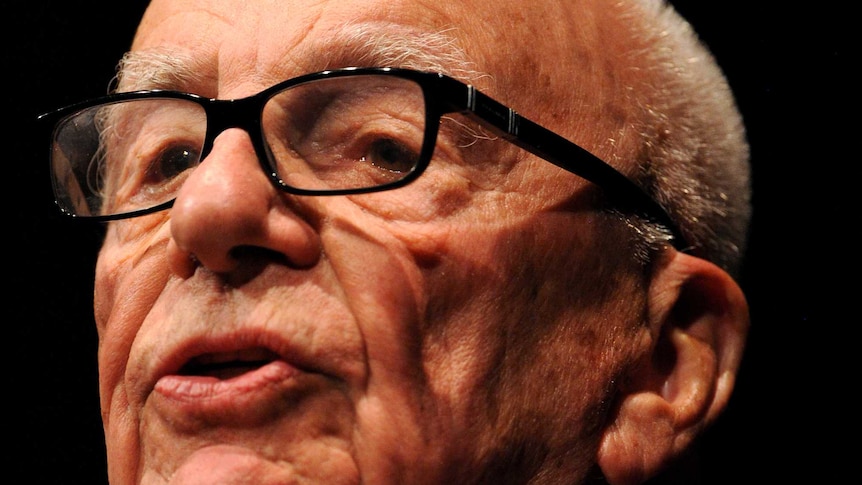 Rupert Murdoch gives the Lowy Lecture