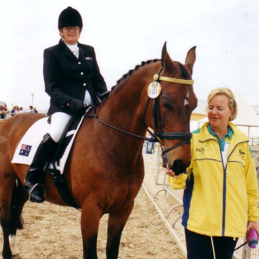 Australia twice in equestrian events at the Paralympic