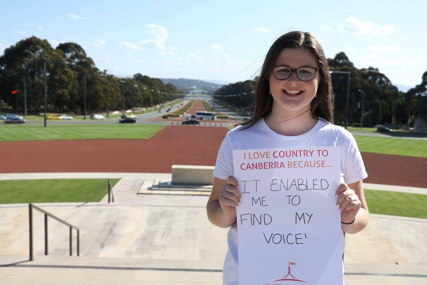 Country to Canberra volunteer Mandy Mills
