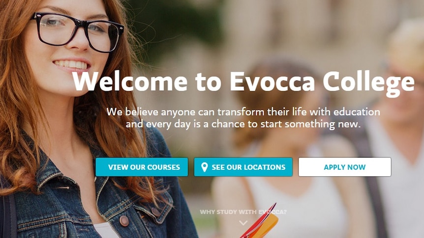 Evocca college logo